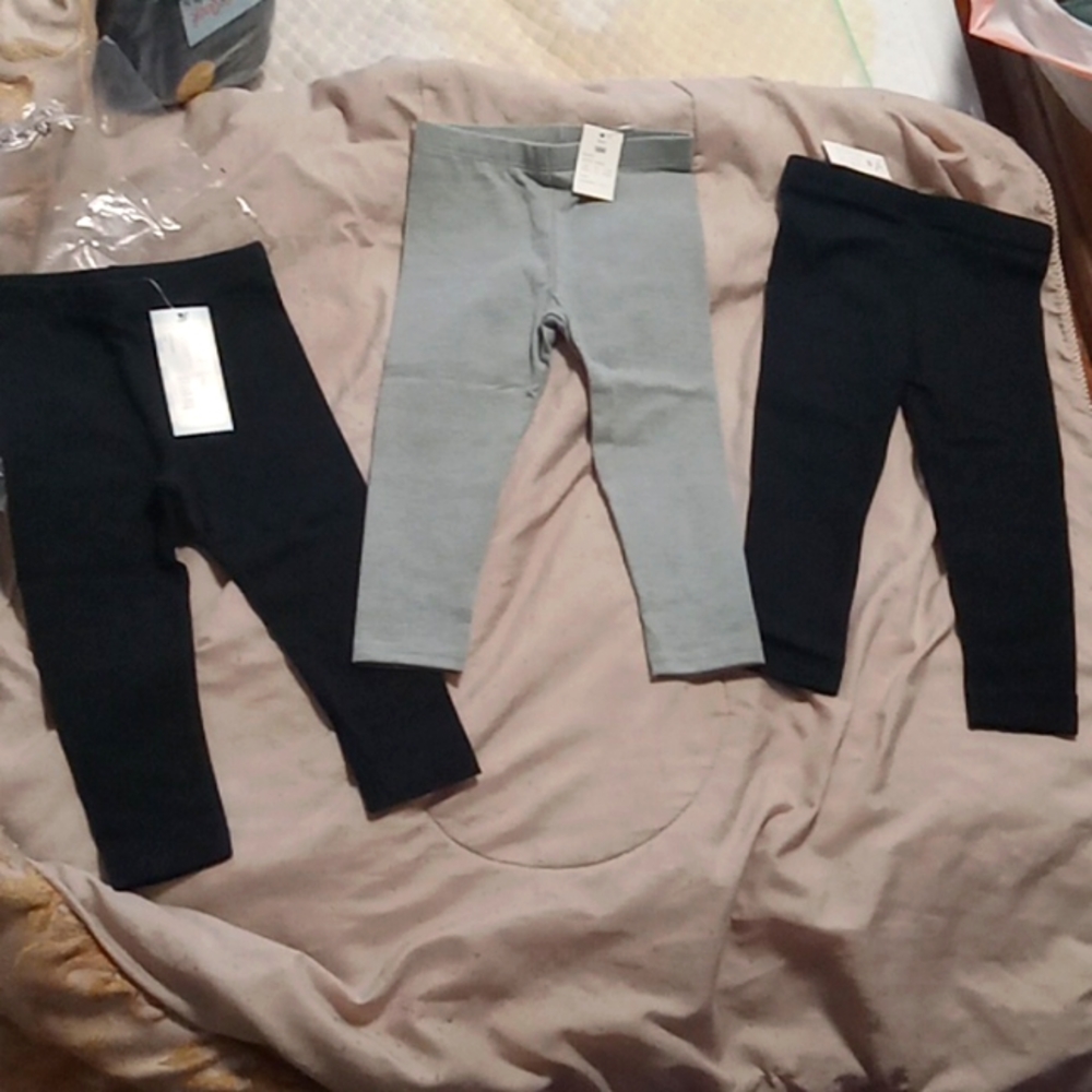 NQT 3Pack Cat&Jack Toddler Girl Leggings